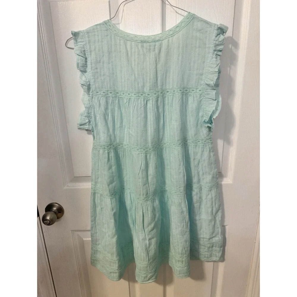 Melissa Odabash coverup Dress Pool Beachwear Rebekah Celeste Light Blue NWT Sz M